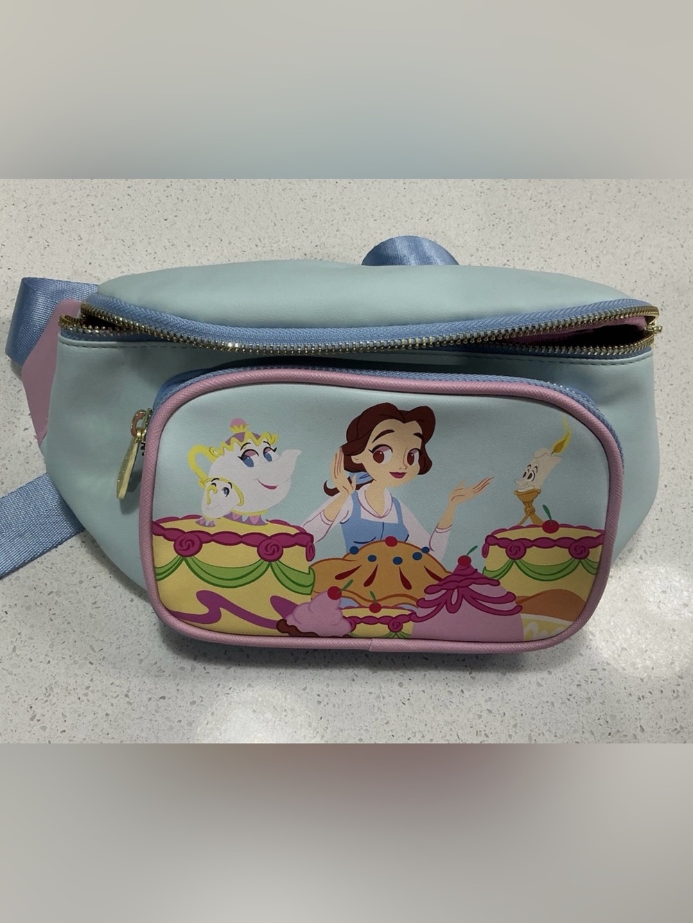 Disney X Loungefly Beauty and the Beast Be Our Guest Fanny Pack Exclusive